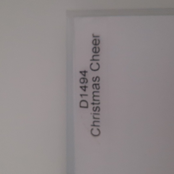 Christmas Cheer CTMH clear stamp set. - Picture 2 of 4